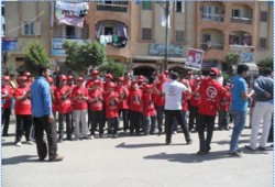 استعدادات مكثفة لسلسلة دعم مرسي بالمنيا