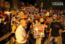 مسيرة للأشبال دعمًا لمرسي بشمال سيناء
