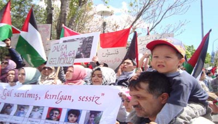 مظاهرة ذكرى النكبة في تركيا
