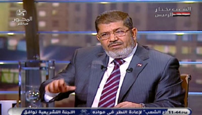 د. محمد مرسي: الأقباط أهل وطن ولن يظلموا في عهدي
