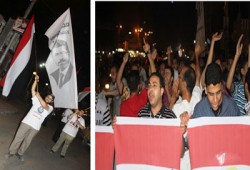 مسيرة شبابية حاشدة  بالغربية لتأييد د. مرسي رئيسًا
