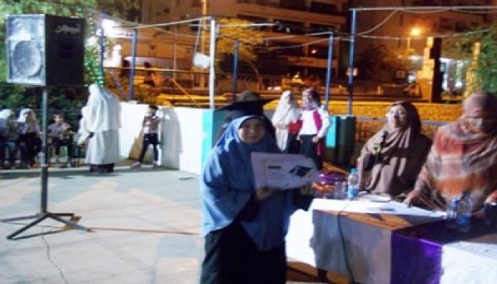 حفل طلابي بأسوان يناصر الشعب السوري