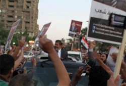 مدينة نصر تهتف: "إن شاء الله مرسي كسبان"