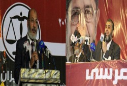 الخميس.. الشاطر وحجازي يدعمان "مرسي" بالإسكندرية