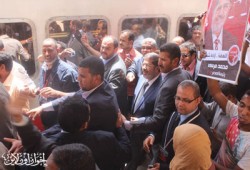 استقبال حافل للدكتور مرسي بالأقصر