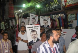 القليوبية.. مسيرة حاشدة لدعم "مرسي رئيسًا" بالقلج