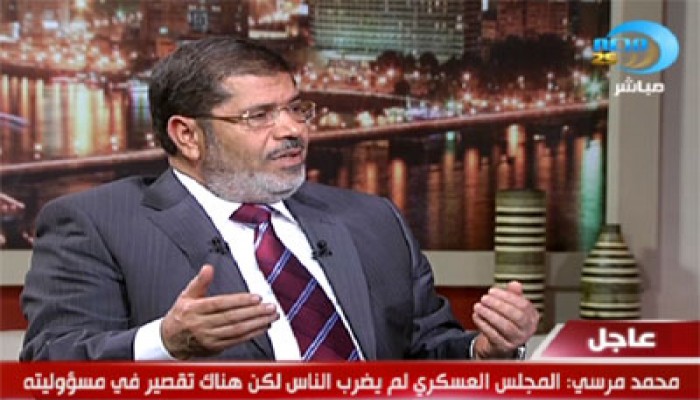 د. مرسي: حق الاعتصام مكفول والشعب يحمي مسيرة الثورة