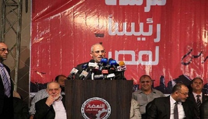 المرشد العام: لا نرشِّح فردًا بل ندفع بمشروع للنهضة