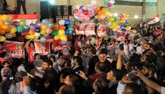 توافد الآلاف على مؤتمر الدكتور مرسي بالمحلة