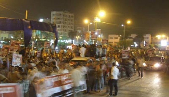 أكثر من 10 آلاف في مسيرة لدعم مرسي رئيسًا بالفيوم