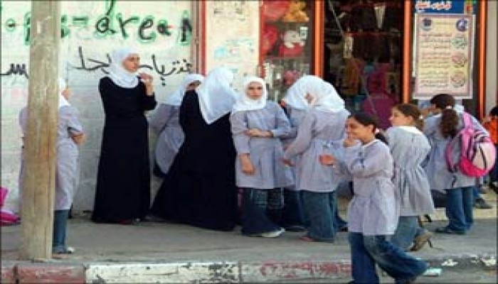 مناورة لإخلاء مدارس غزة في حالة الطوارئ