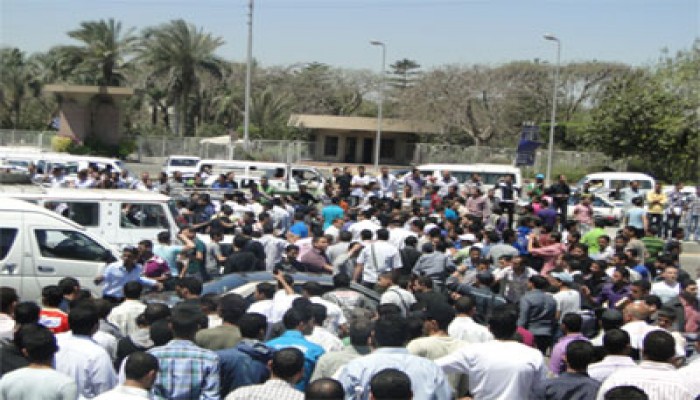 مظاهرات لطلاب الأزهر ضد تقديم الجامعة للامتحانات