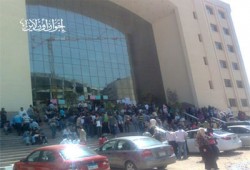 طلاب "هندسة كفر الشيخ" يصرون على إقالة العميد