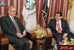 "الحرية والعدالة" يستقبل سفير بروناي بالقاهرة