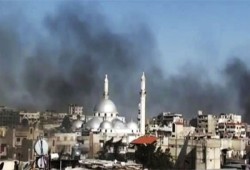 الجيش السوري يقصف الخالدية.. وخطة أممية لمساعدة النازحين