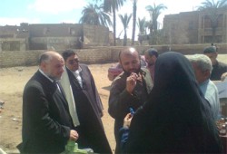 النائب مصطفى عبد الخالق يرعى حملة بيطرية ببني مزار