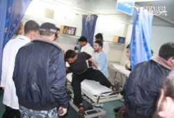 4 إصابات في صفوف مشيعي شهداء غزة‎