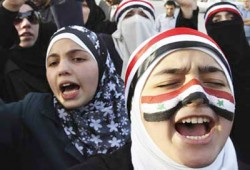 مسيرة طلابية بالآلاف من جامعة القاهرة للخارجية دعمًا لسوريا