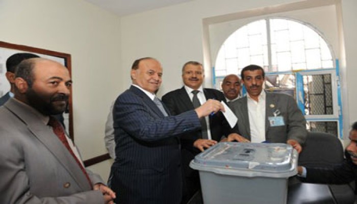 المرشح التوافقي لرئاسة اليمن يحصد 6 ملايين صوت