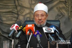 القرضاوي يدعو الأمة إلى الاستنفار والذود عن الأقصى