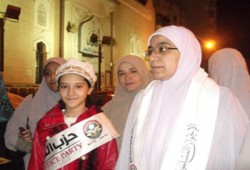 سوزان زغلول تختتم جولاتها الانتخابية بالسويس