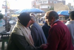 جولة انتخابية لماهر حزيمة مرشح الشورى بالدلنجات