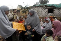 مرشحو الحرية والعدالة يختتمون جولاتهم بكفر الشيخ