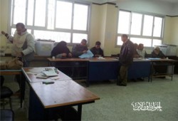 تدخل موظف يغلق 3 لجان انتخابية بدمياط