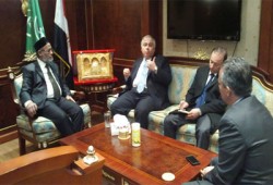 المرشد العام يستقبل السفير اليوناني