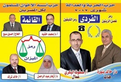 قائمة "الحرية والعدالة" تحصد 45% بالدائرة الأولى بالدقهلية