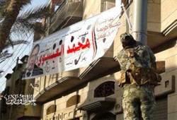 الجيش يزيل الدعاية المخالفة بدمياط