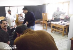 تأخر القضاة يعرقل التصويت بالمنوفية
