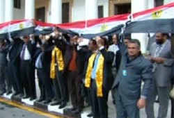 مطالب الثورة على علم مصر أمام مجلس الشعب