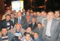 مسيرات لمرشحي "الحرية والعدالة" للشورى بدمياط