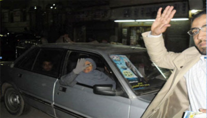 استقبال حافل لمرشحي "الحرية والعدالة" بديروط وقرى القوصية