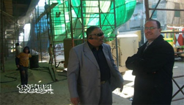 أحمد جاد يتفقَّد صيانة كوبري باب 27 بالإسكندرية