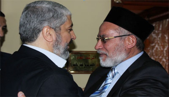 المرشد العام يستقبل خالد مشعل