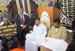 عباس عبد العزيز يحقن دماء عائلتي البراهمي والأسيوطي