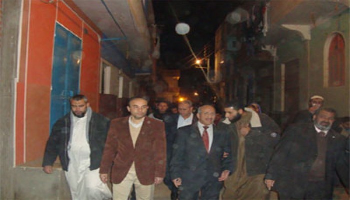 مسيرة لمرشحي شورى "الحرية والعدالة" بشمال الجيزة