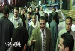 جولة ناجحة لمرشح الشورى بإطسا الفيوم