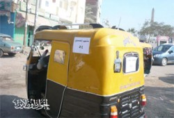 ١٠٠ "توك توك" لحشد الناخبين لصالح الفلول بالحسينية