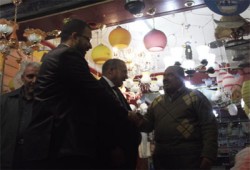 عبد المقصود يتقدم مسيرة دعاية طارق سيد في حلوان