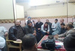 أشرف سعد يبحث مع أصحاب المخابز بالمرج تحسين الرغيف