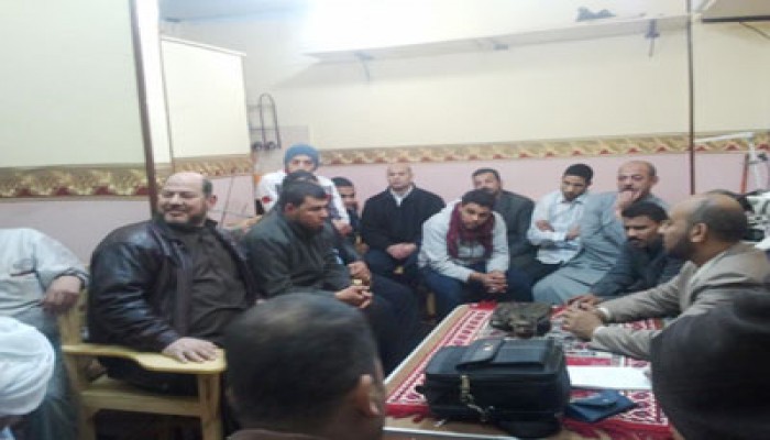 أشرف سعد يبحث مع أصحاب المخابز بالمرج تحسين الرغيف