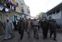 جولة لمرشحي الحرية والعدالة بديروط