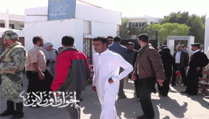 برودة الطقس تؤثر في حضور ناخبي شمال سيناء