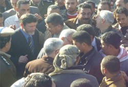 "الحرية والعدالة" بالشرقية ينهي أزمة أهالي الحسينية