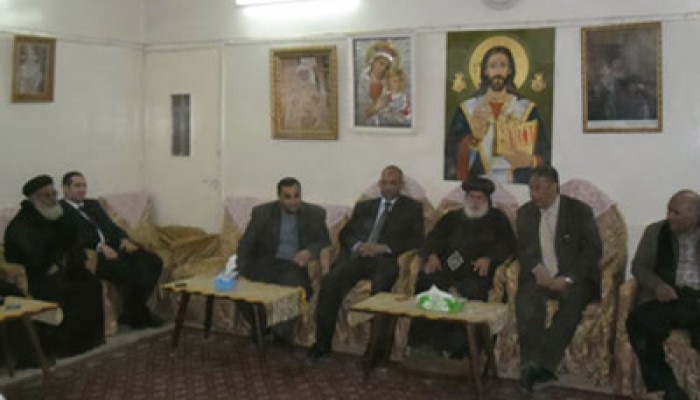 وفدان لـ"الحرية والعدالة" لتقديم التهنئة لأقباط المحمودية وديروط