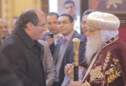 وفود الإخوان والحرية والعدالة يقدمون التهاني للأقباط بالمحافظات