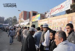 إقبال كثيف بالقليوبية والجيش يستعين باللجان الشعبية